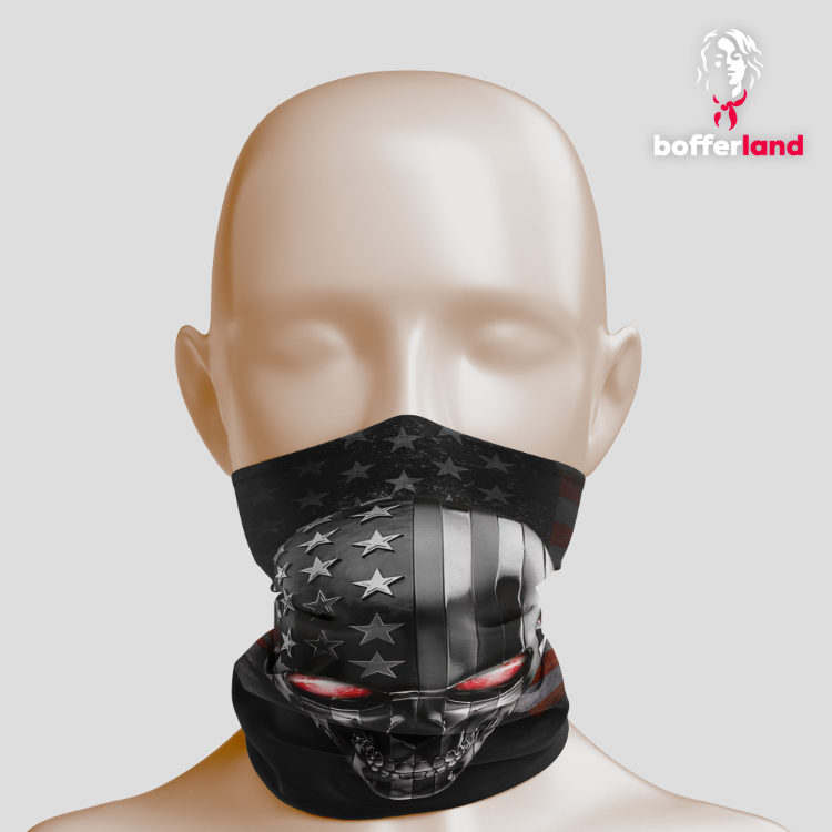 Motosiklet Buff Bandana - Rüzgar Geçirmez Unisex Nefes Alabilir Kumaş Outdoor Bisiklet Kamp 02