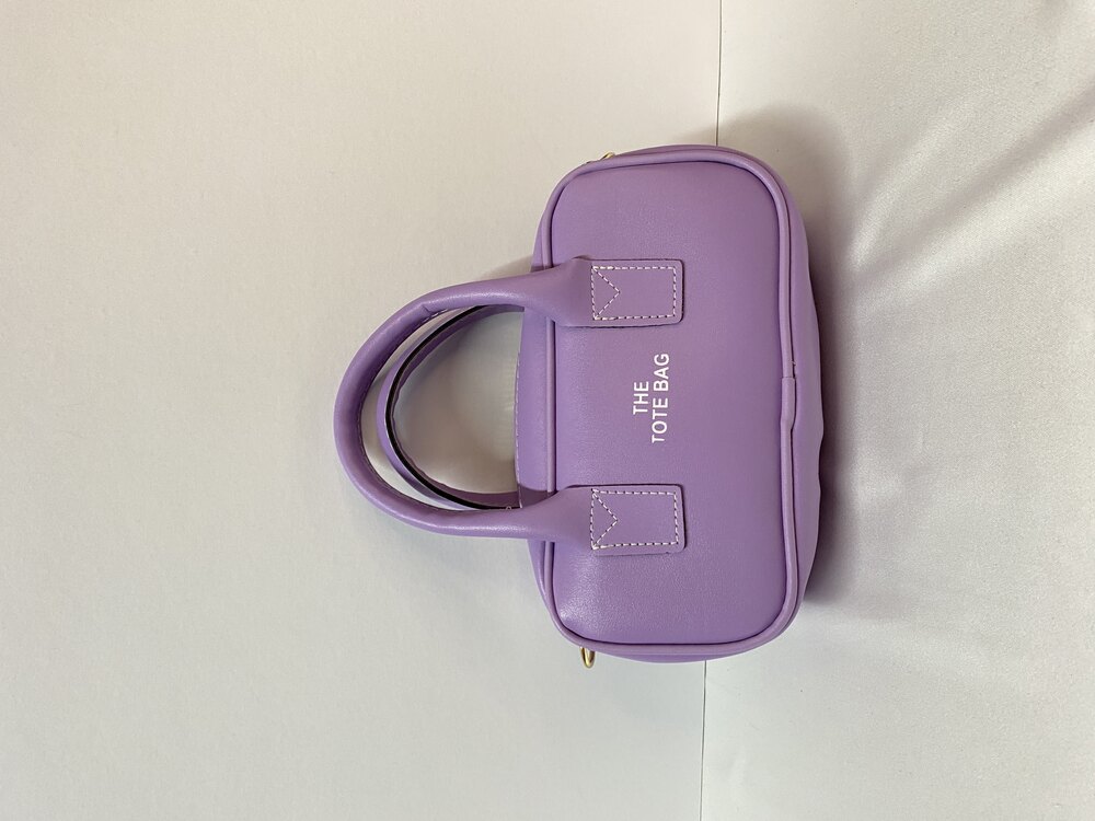 Tote Bag Lila Mini El Çantası 