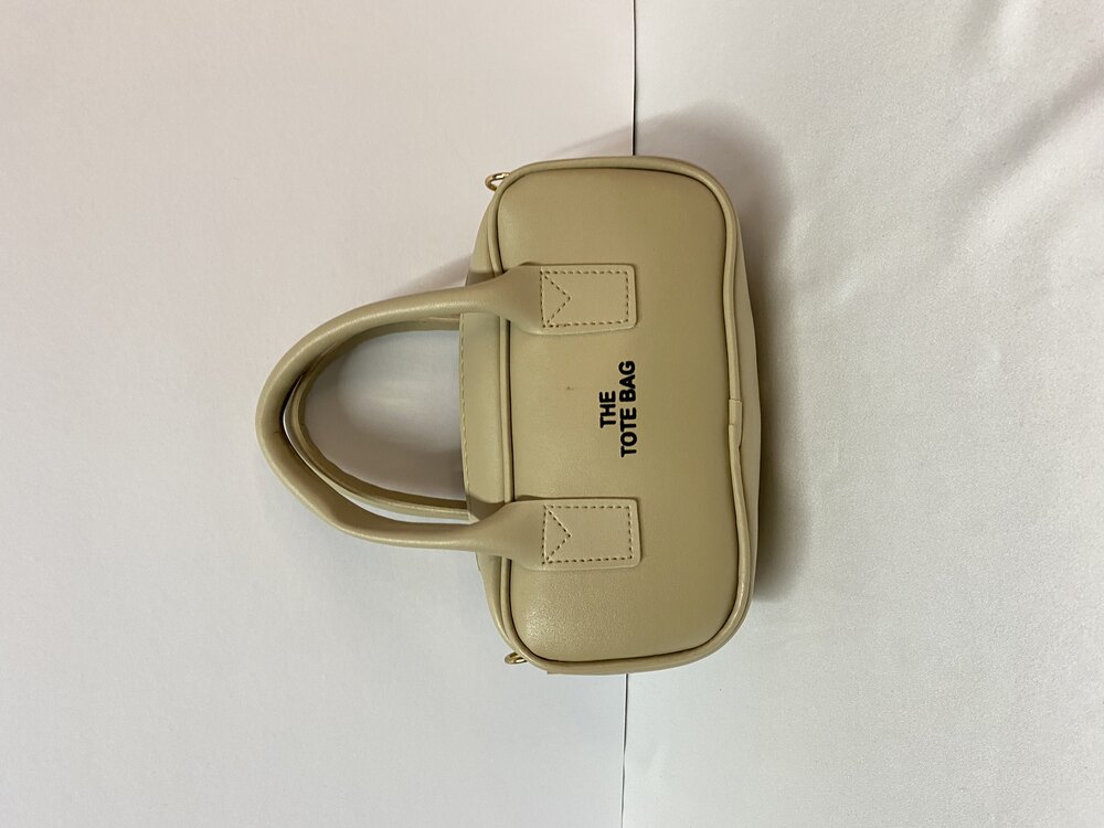 Tote Bag Bej Mini El Çantası 