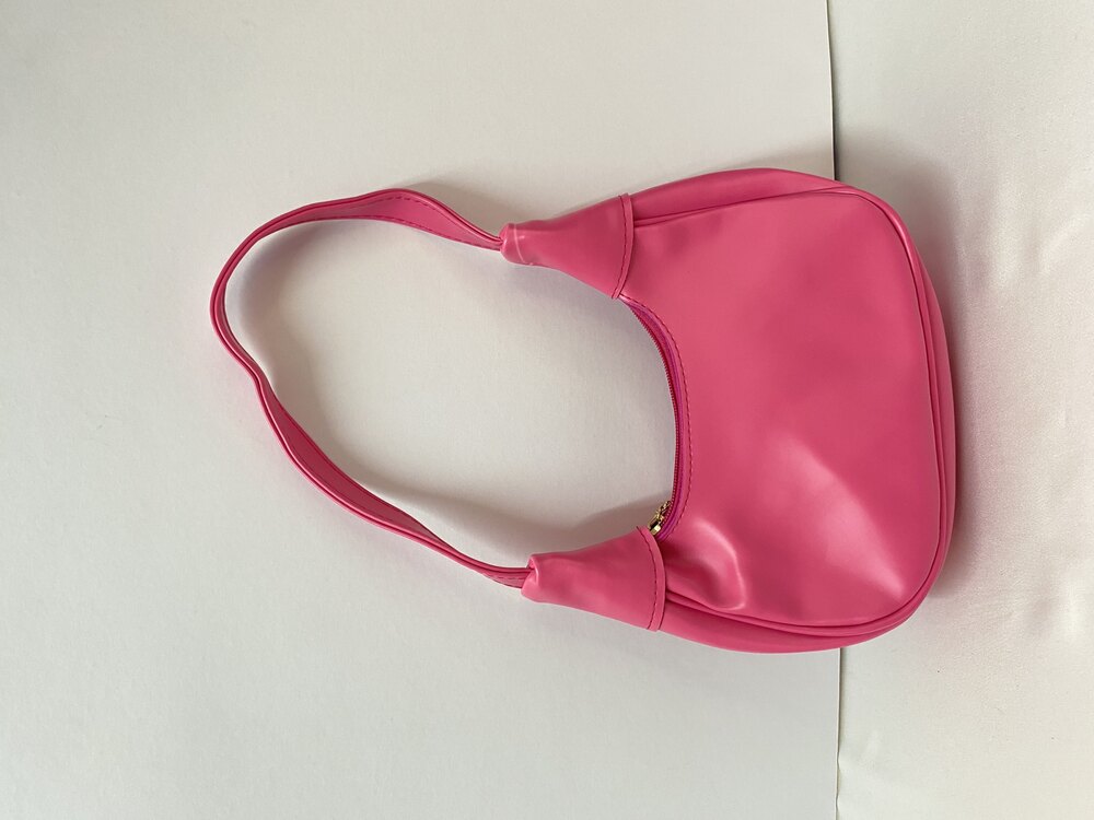 Pembe Baget Çanta
