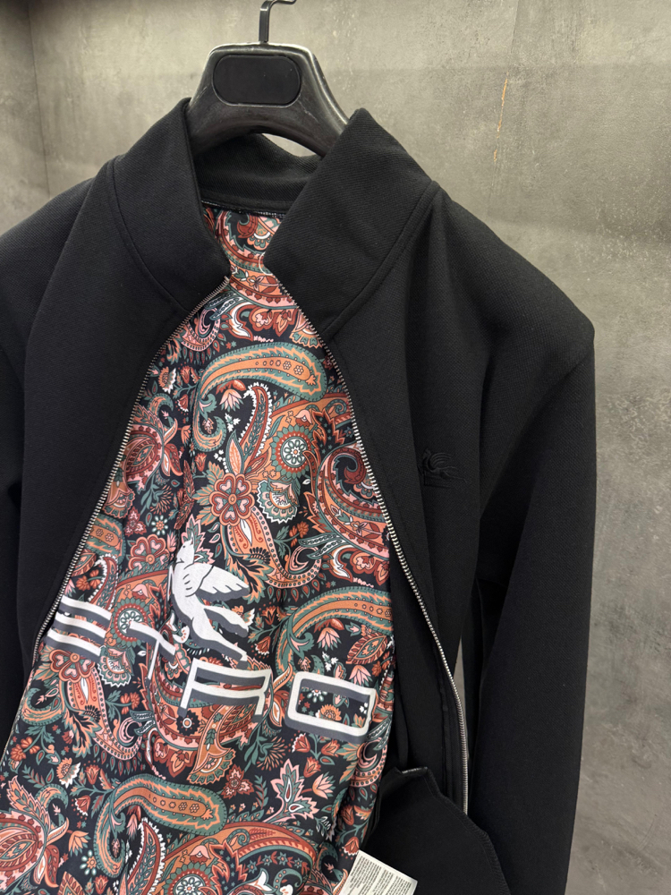 Etro 2026 Premium Logo Printed Hırka 