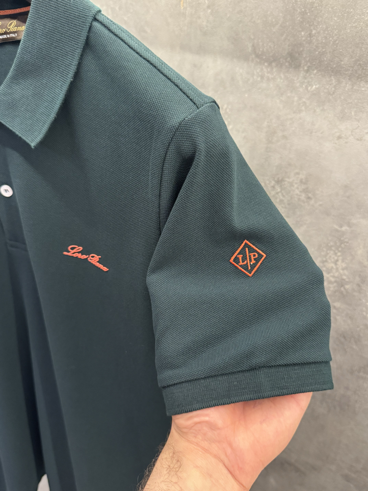 Loro Piana Ss’26 Premium Yeşil Polo Yaka