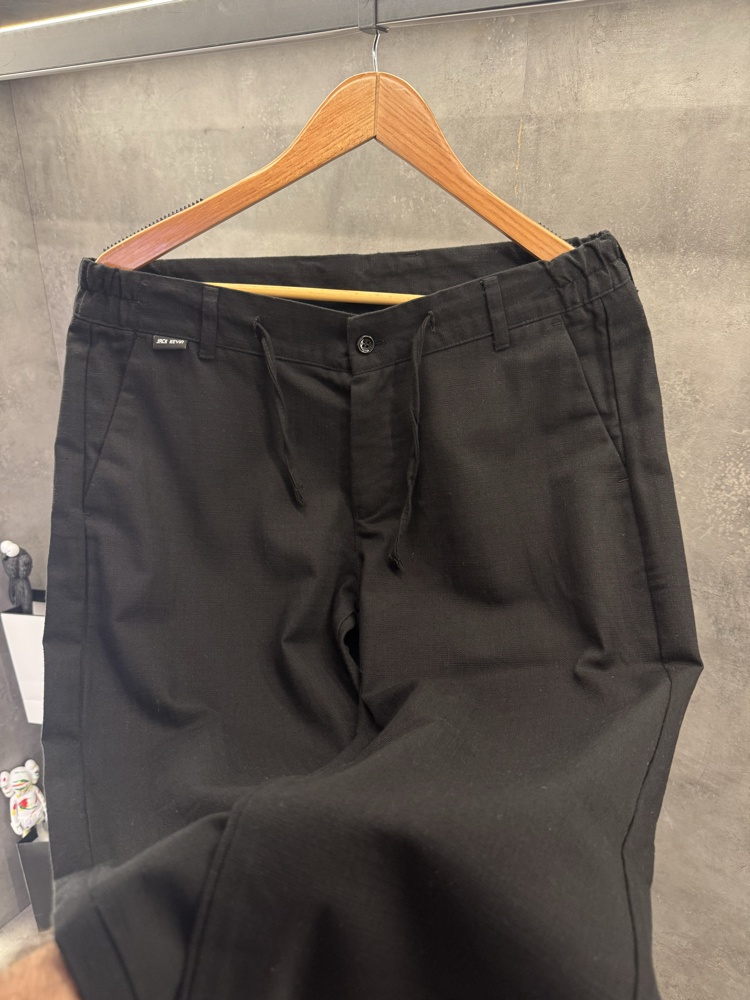 Jack K. Premium Keten Pantolon Siyah