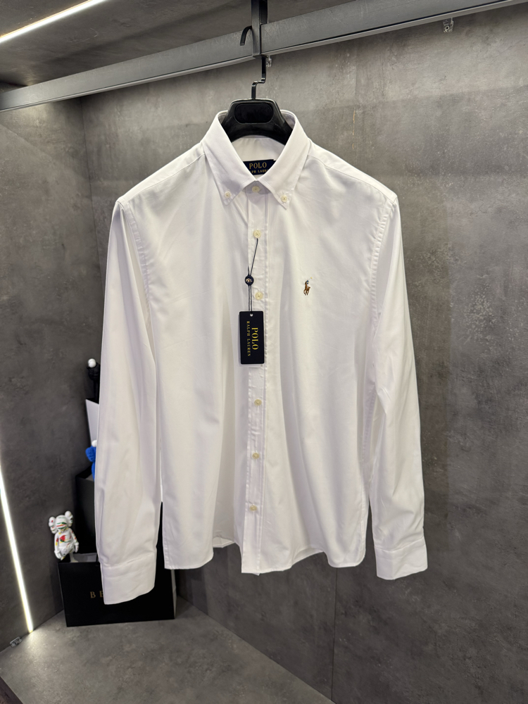 RL Premium Classic Regular fit Beyaz Gömlek