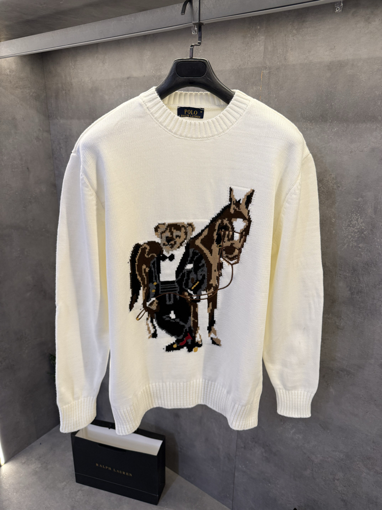 RL 2027 Logo Printed Premium Lacivert Kazak
