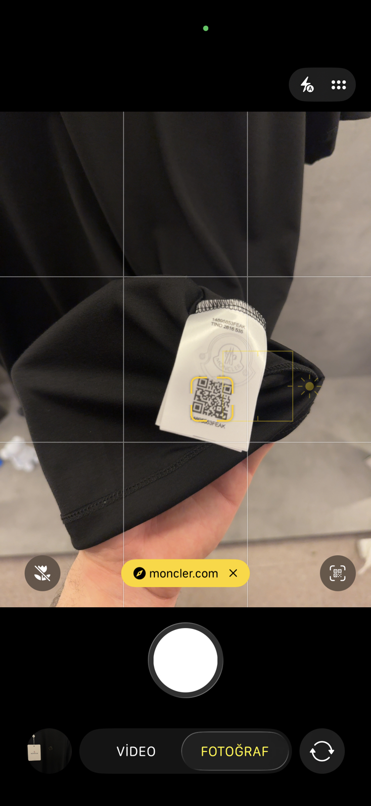Moncler 2026 İthal Kumaş Premium Tişört