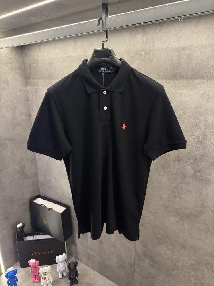 RL Premium Siyah Polo Yaka