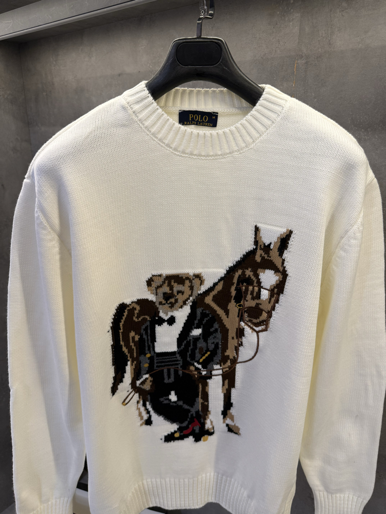 RL 2027 Logo Printed Premium Lacivert Kazak