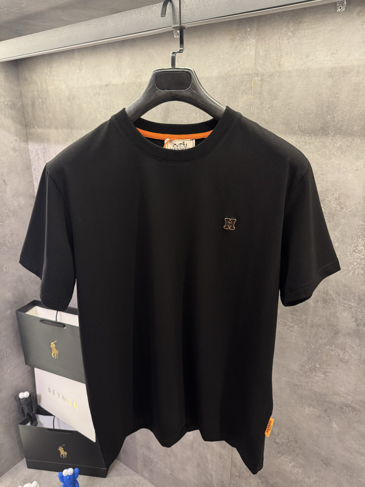 Hermes Ss’26 Premium Siyah Tişört