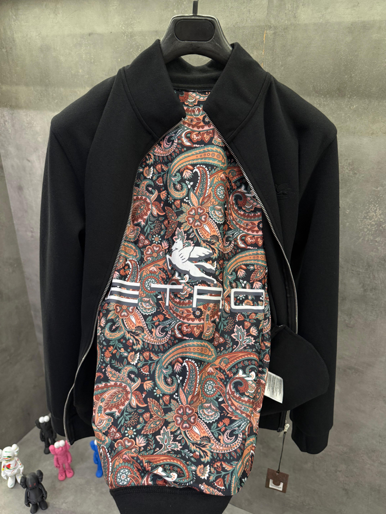 Etro 2026 Premium Logo Printed Hırka 