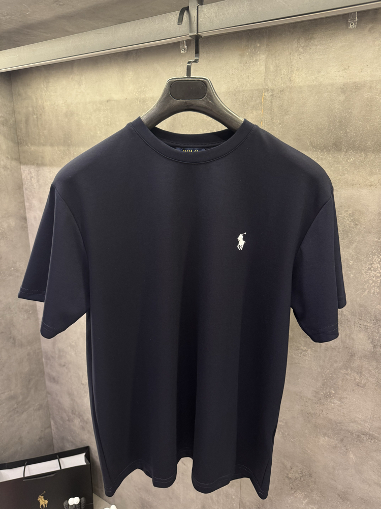 RL Premium Non-Iron Lacivert Tişört