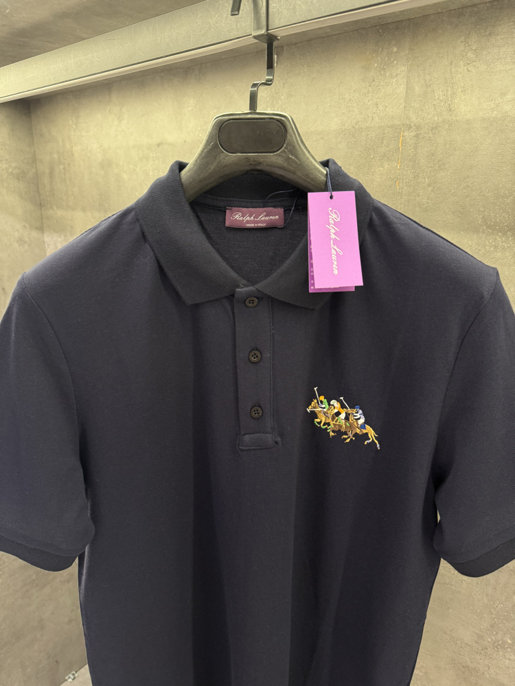 RL Premium Purple Label İthal Polo Yaka Lacivert