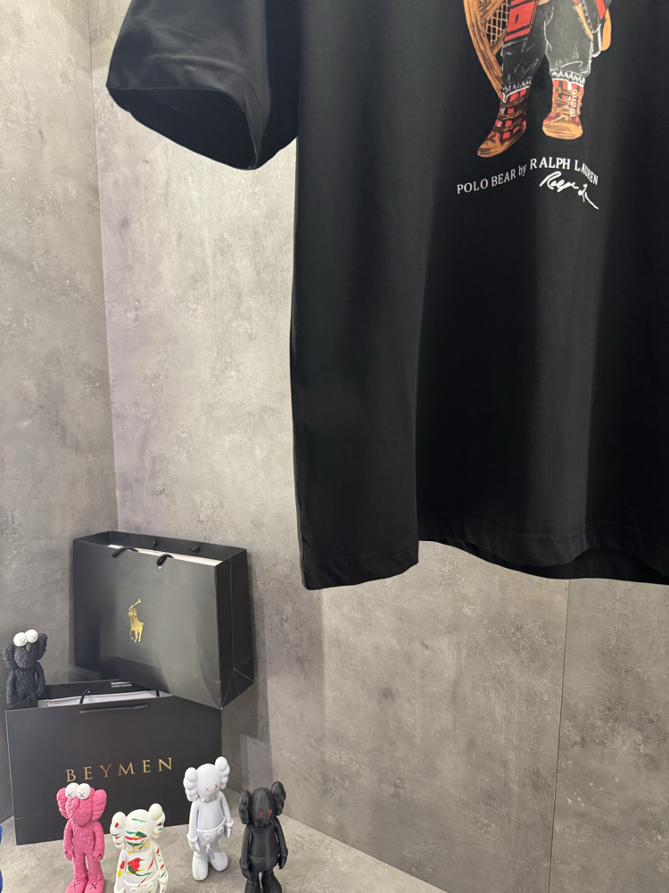 RL Premium Ayıcık Siyah Tişört