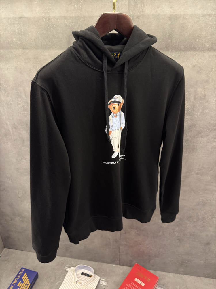 RL Premium Ayıcık Sweat Siyah