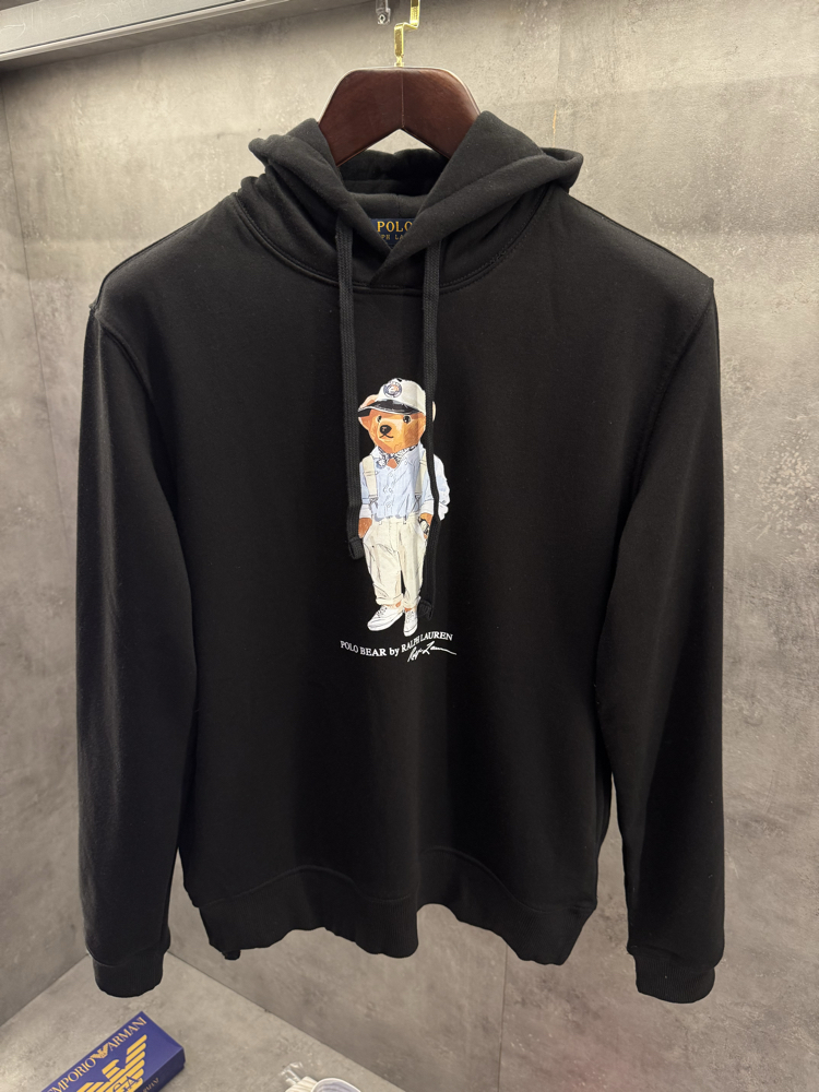 RL Premium Ayıcık Sweat Siyah