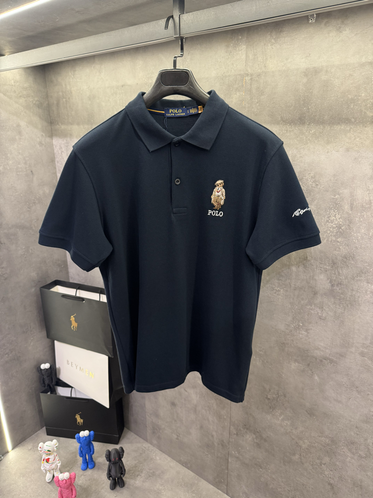 RL Premium Ayıcık Lacivert Polo Yaka