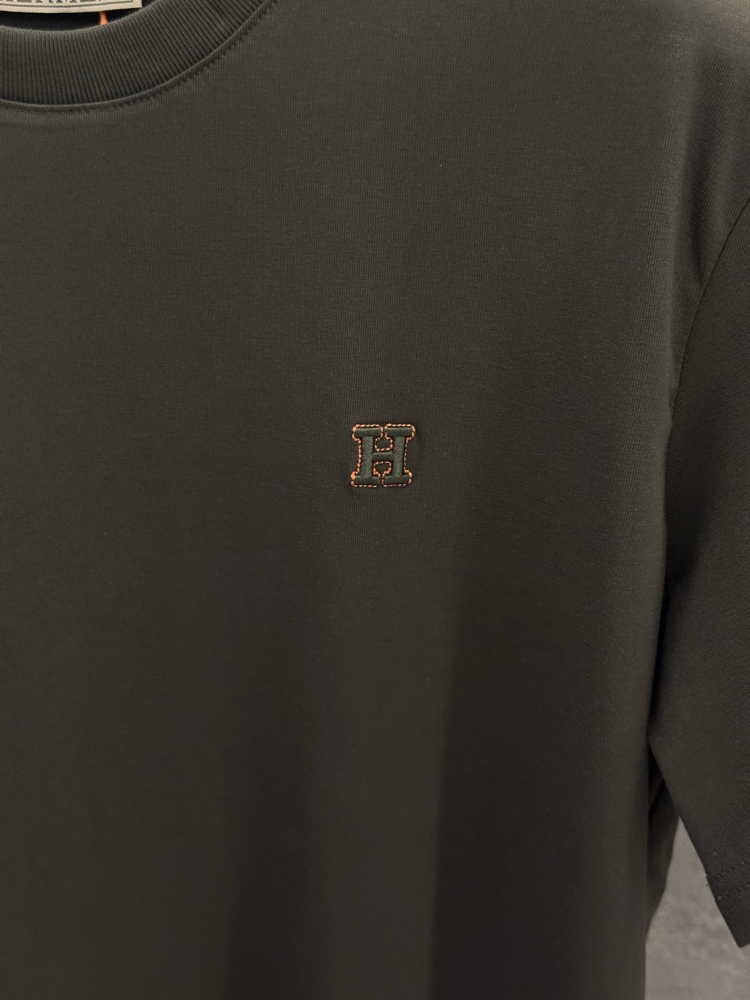 Hermes Ss’26 Premium Haki Yeşil Tişört