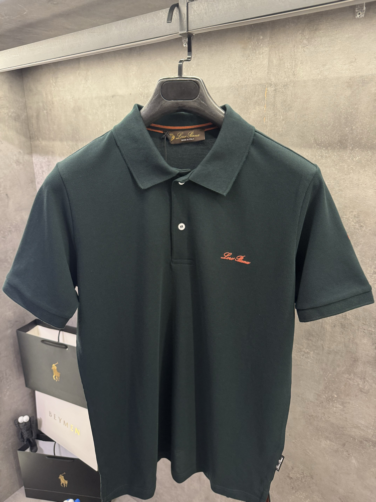 Loro Piana Ss’26 Premium Yeşil Polo Yaka