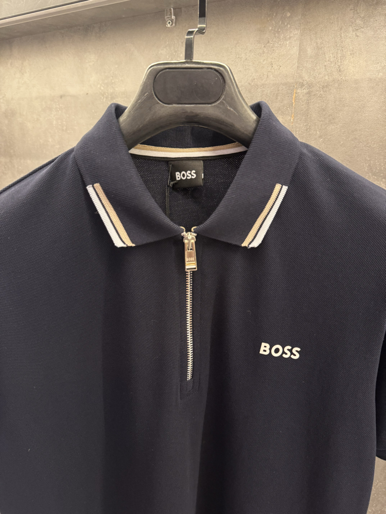 Boss 2026 Premium Polo Yaka Lacivert