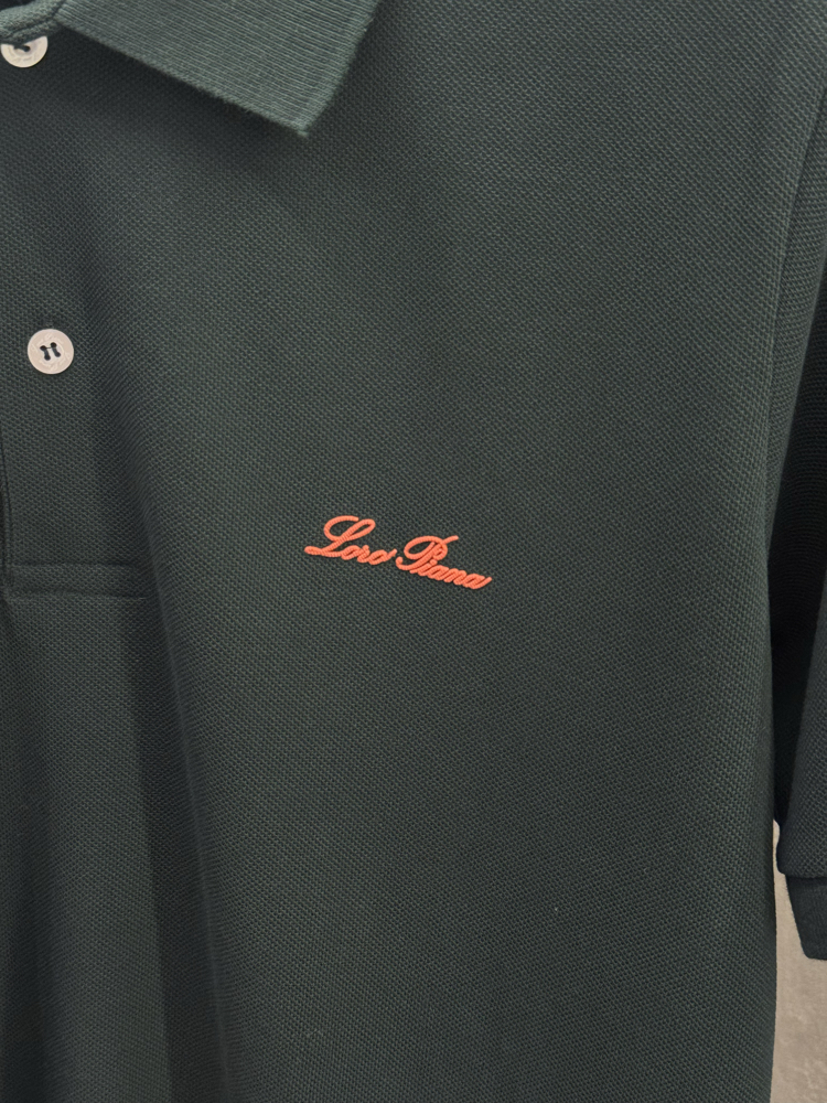 Loro Piana Ss’26 Premium Yeşil Polo Yaka