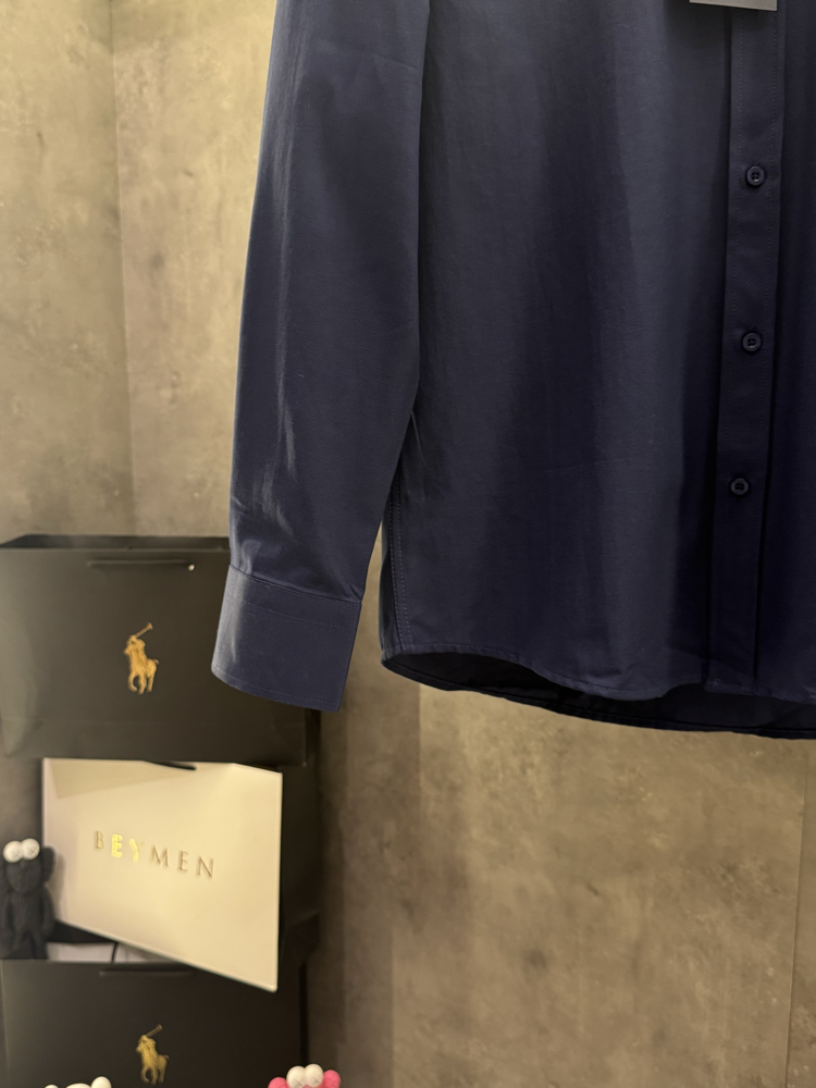 Gant Premium Oxford Classic Lacivert Slimfit Gömlek