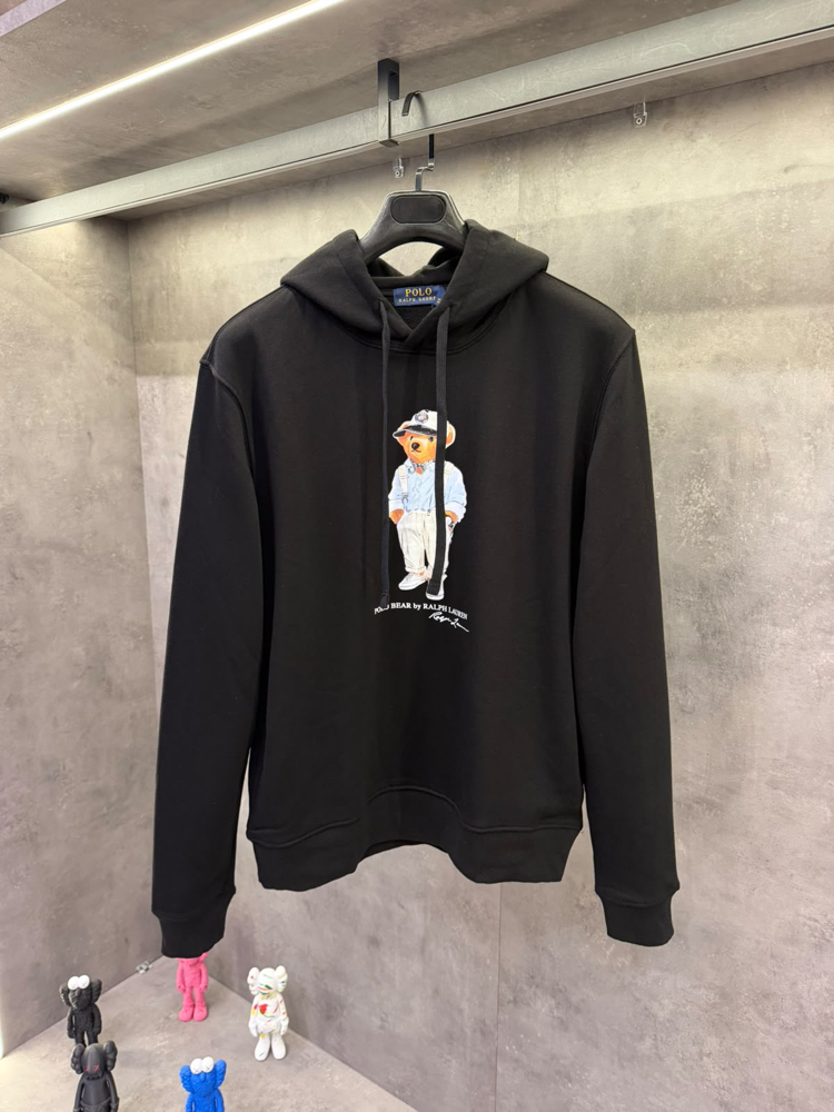 RL Premium Kapşonlu Ayıcık Sweatshirt
