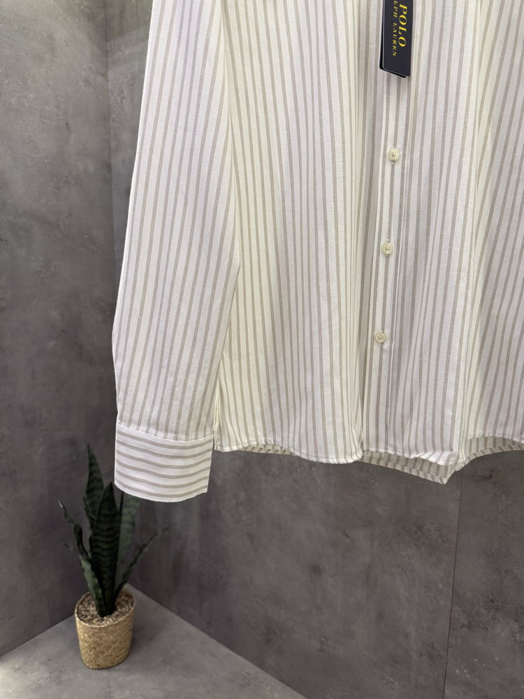 RL Premium Old Money Luxury Çizgili Slim fit Gömlek