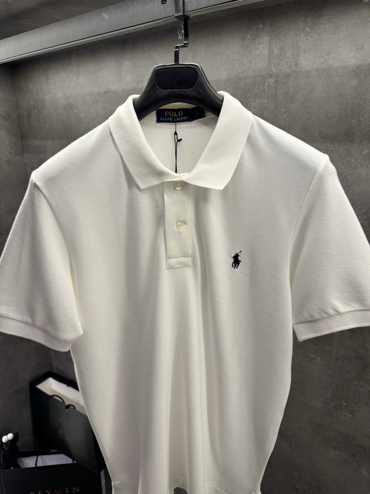 RL Premium Beyaz Polo Yaka