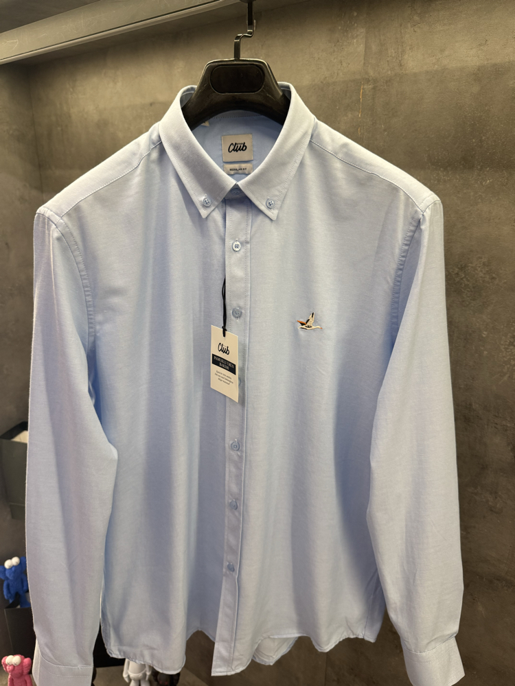 Beymen Premium Regular Fit Buz Mavi Gömlek