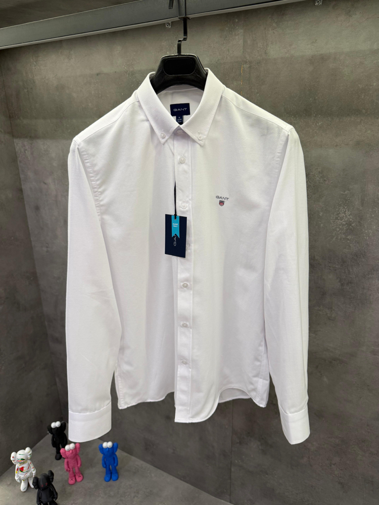Gnt Premium Oxford Slim fit Classic Beyaz Gömlek