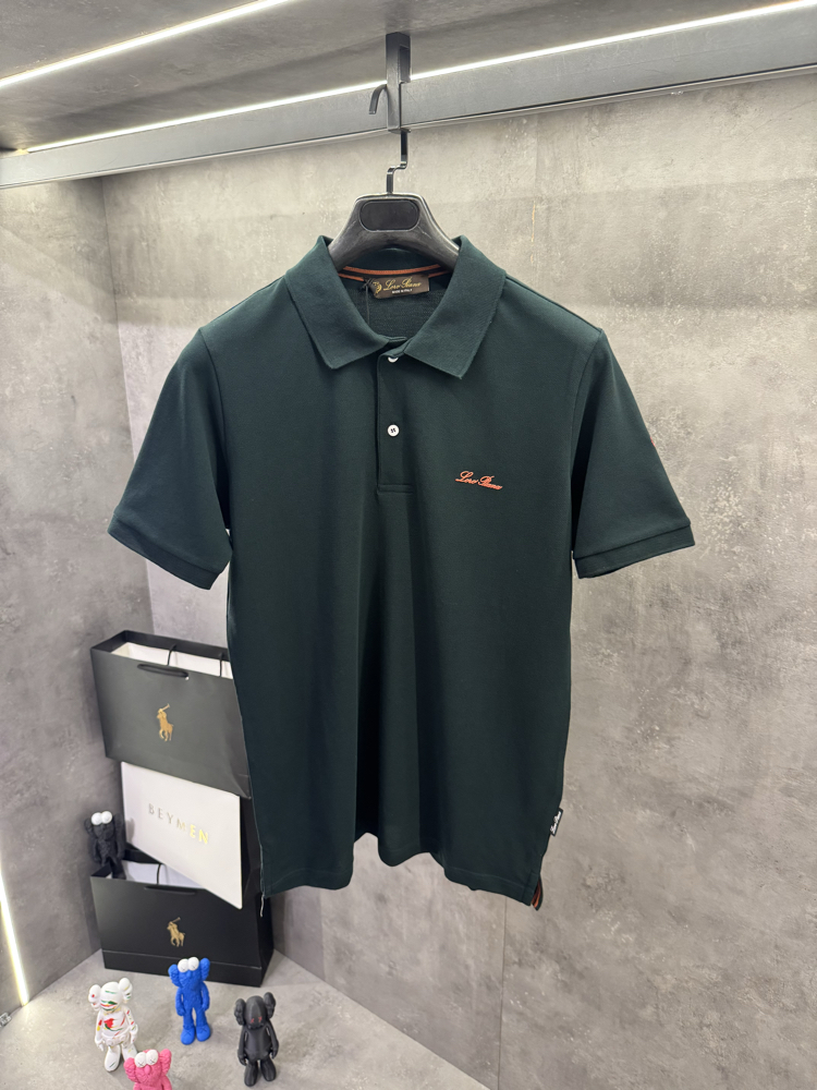 Loro Piana Ss’26 Premium Yeşil Polo Yaka