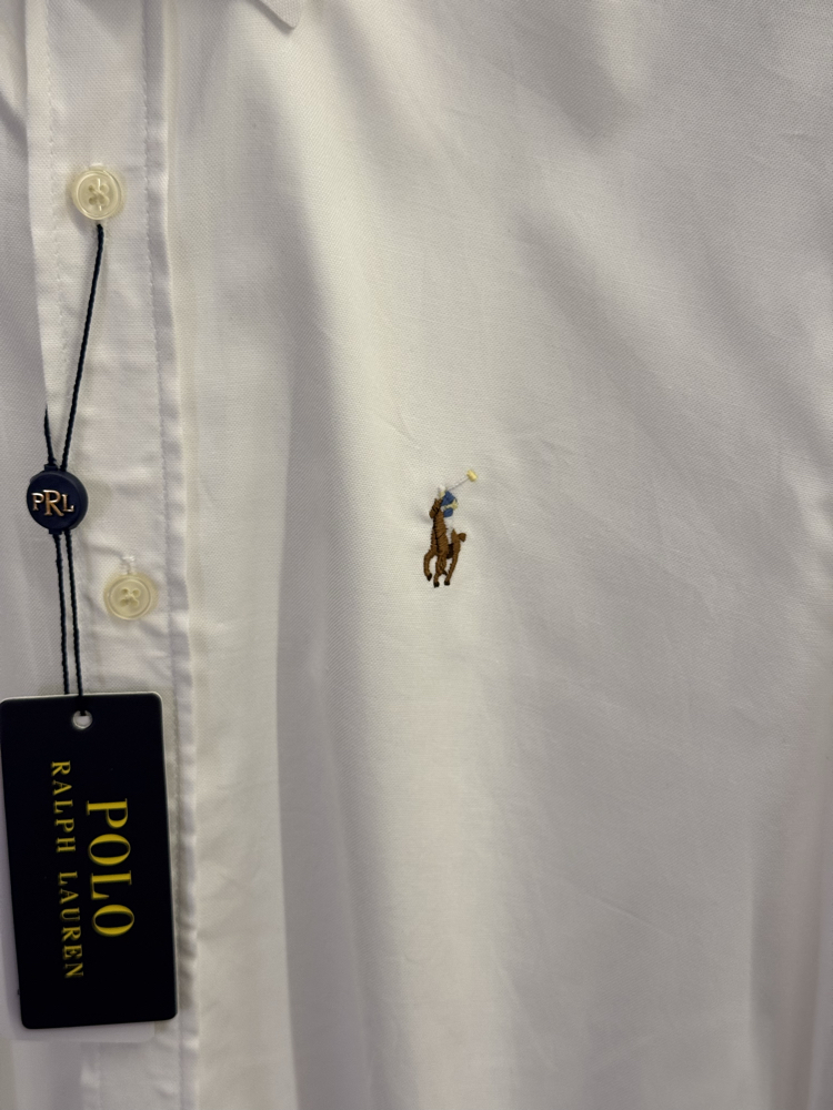 RL Premium Classic Regular fit Beyaz Gömlek