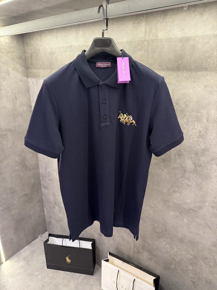 RL Premium Purple Label İthal Polo Yaka Lacivert