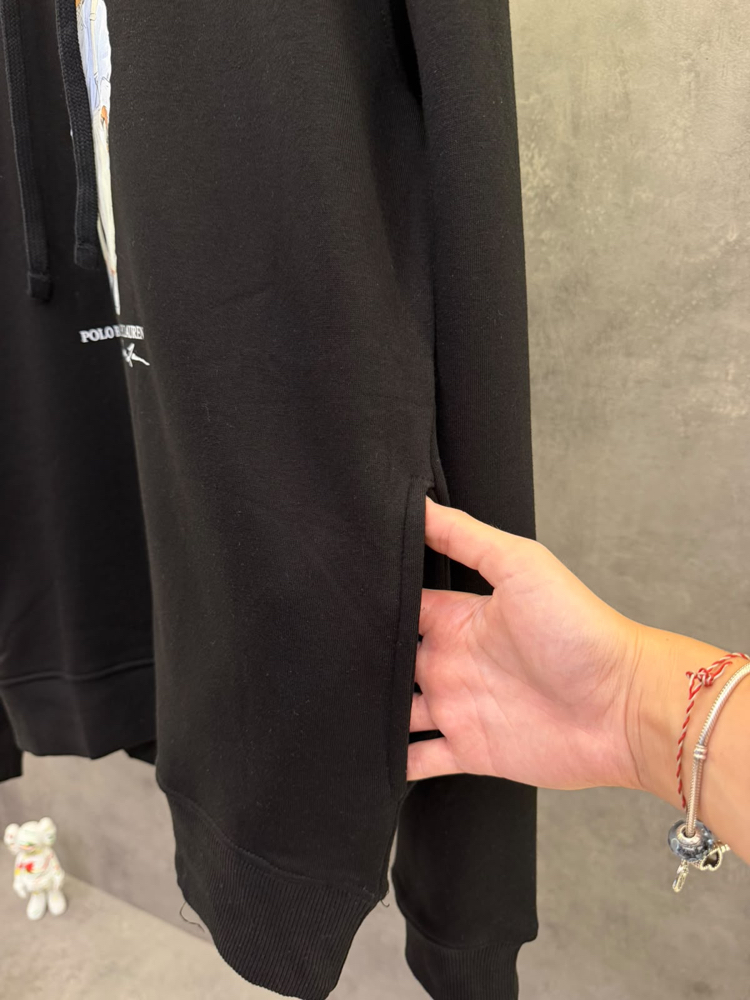 RL Premium Kapşonlu Ayıcık Sweatshirt