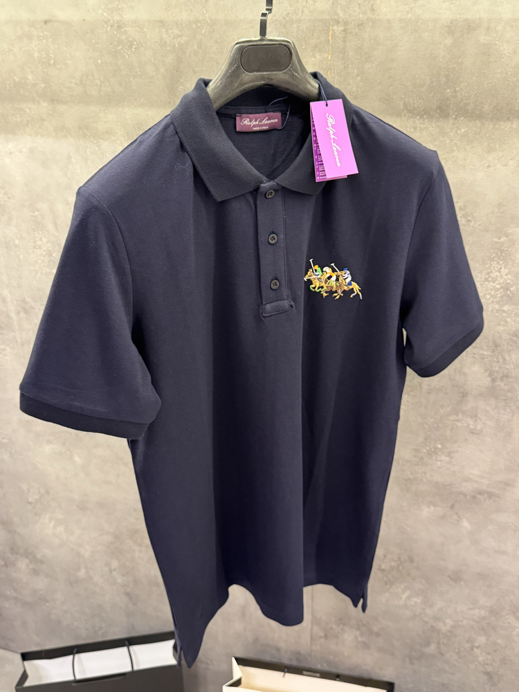RL Premium Purple Label İthal Polo Yaka Lacivert