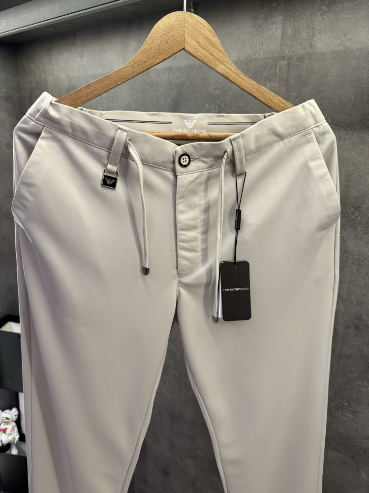 Emporio Armani Premium Taş Rengi Pantolon