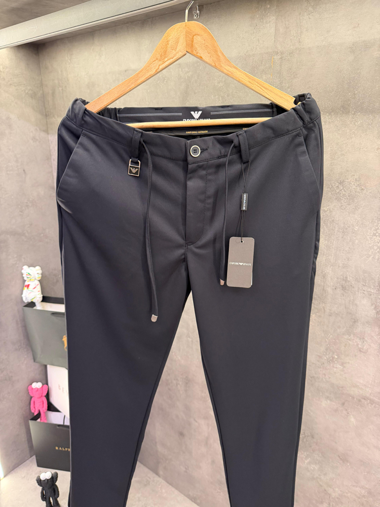Emporio Armani Premium Lacivert Kumaş Pantolon
