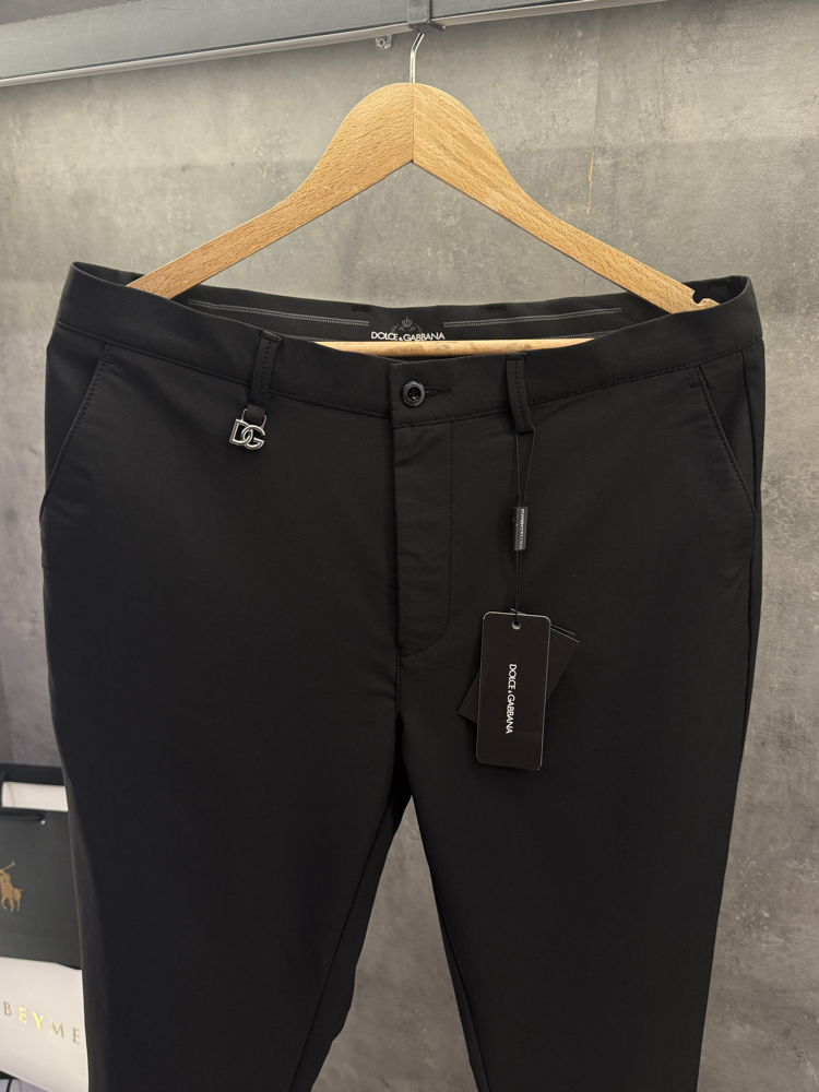 Dolce Gabbana Premium Siyah Kumaş Pantolon