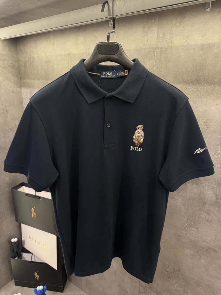 RL Premium Ayıcık Lacivert Polo Yaka