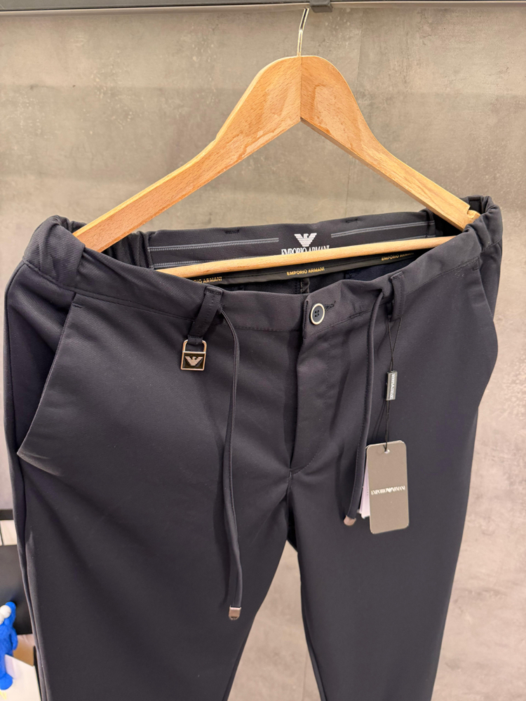 Emporio Armani Premium Lacivert Kumaş Pantolon