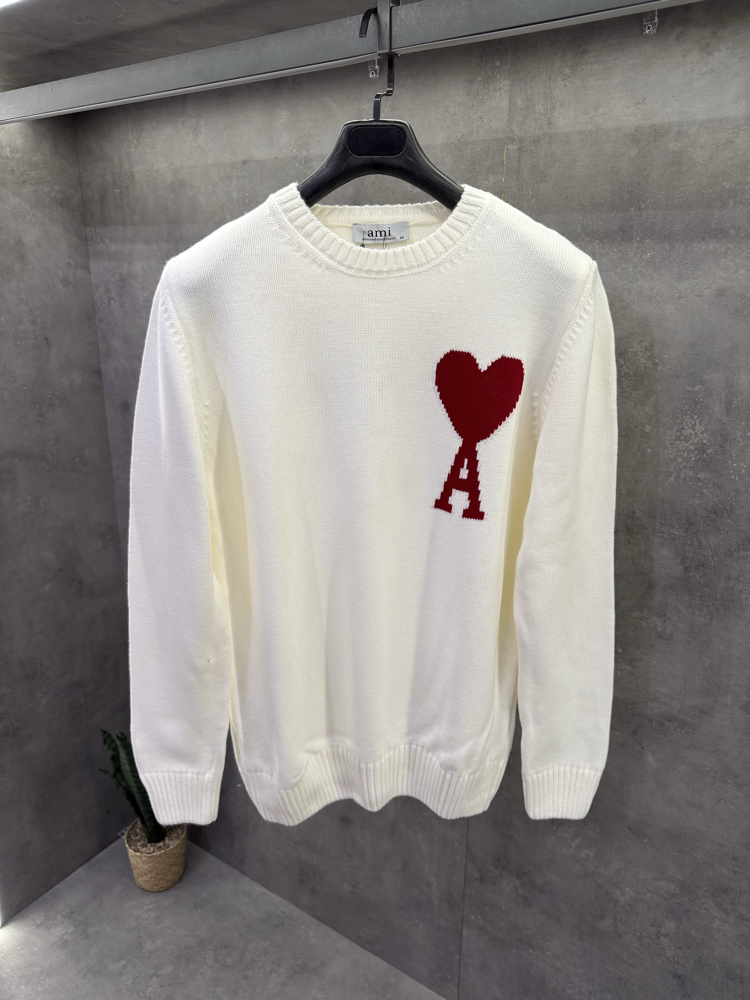 Ami Premium Knitwear Ekru