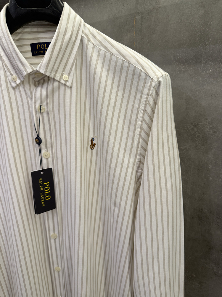 RL Premium Old Money Luxury Çizgili Slim fit Gömlek