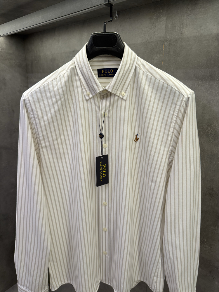 RL Premium Old Money Luxury Çizgili Slim fit Gömlek