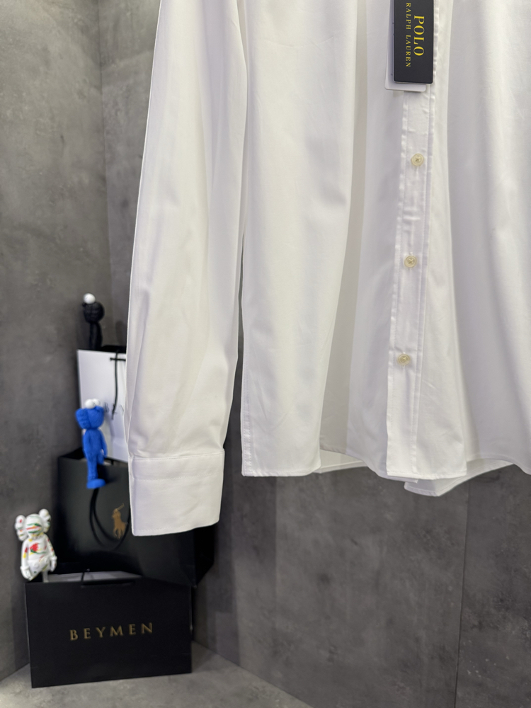 RL Premium Classic Regular fit Beyaz Gömlek