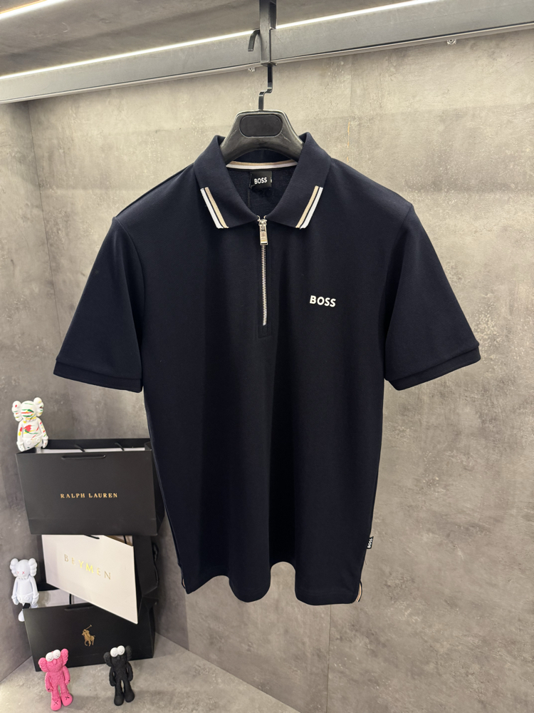 Boss 2026 Premium Polo Yaka Lacivert