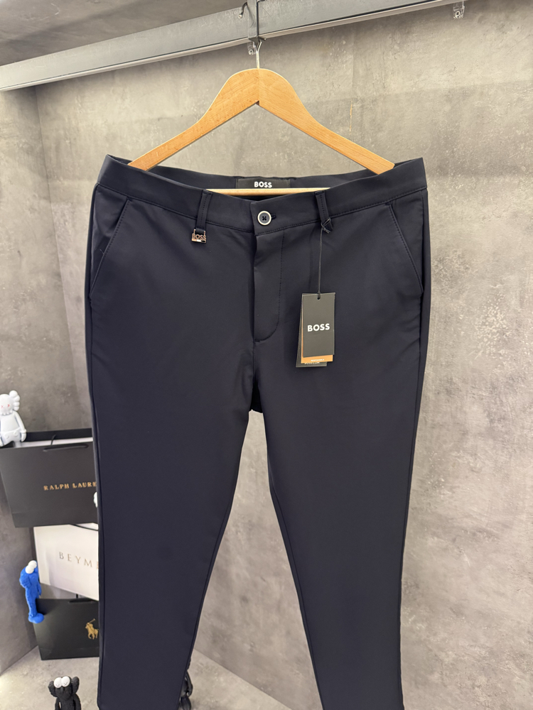 Boss 2026 Premium Half Classic Lacivert Pantolon