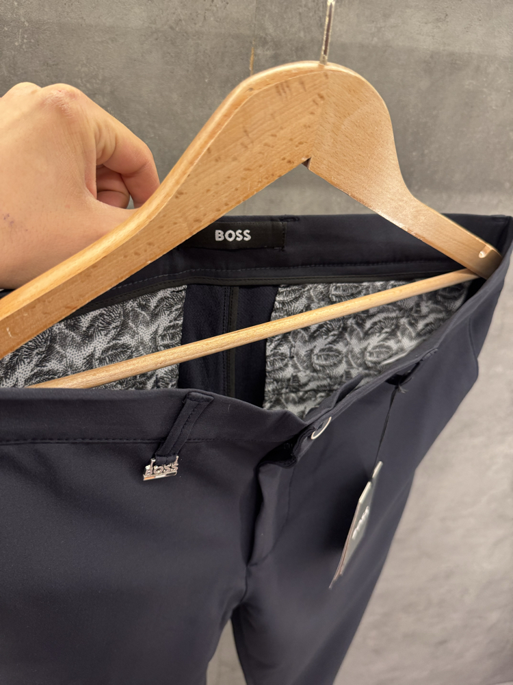 Boss 2026 Premium Half Classic Lacivert Pantolon