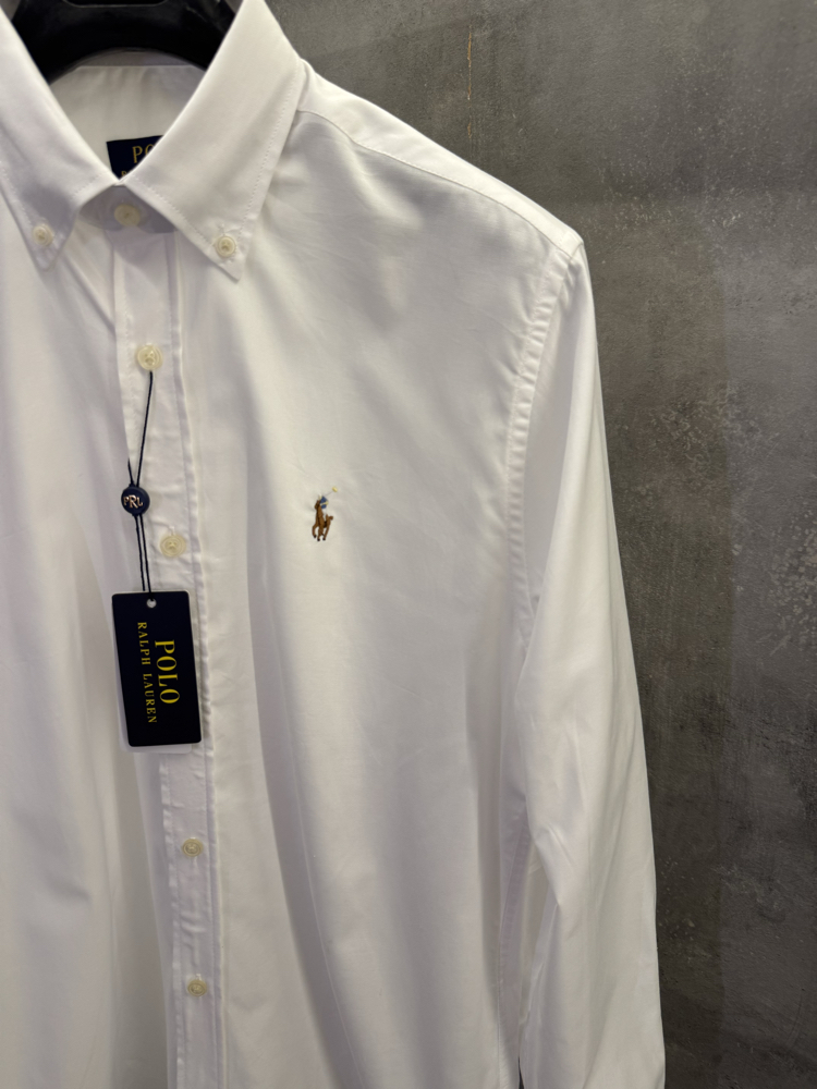 RL Premium Classic Regular fit Beyaz Gömlek
