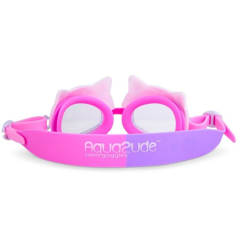 Aqua2ude Mini Meow Pink - Çocuk Deniz Gözlüğü