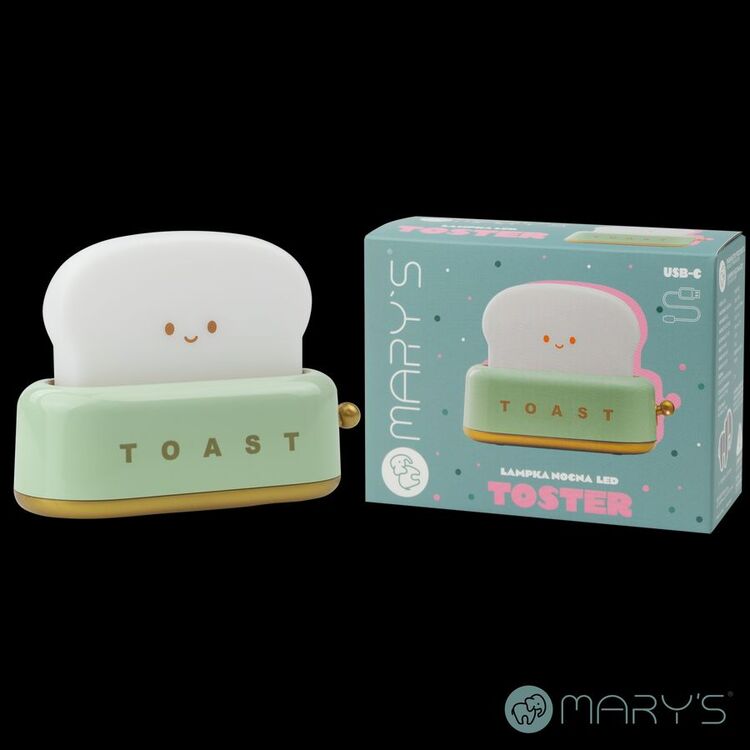 Mary's Toaster Yeşil Led Gece Lambası

